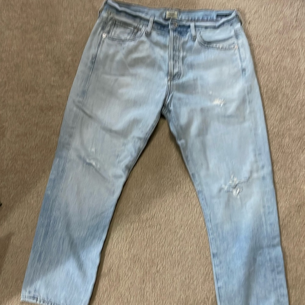 Citizens of humanity cropped jeans -size 27